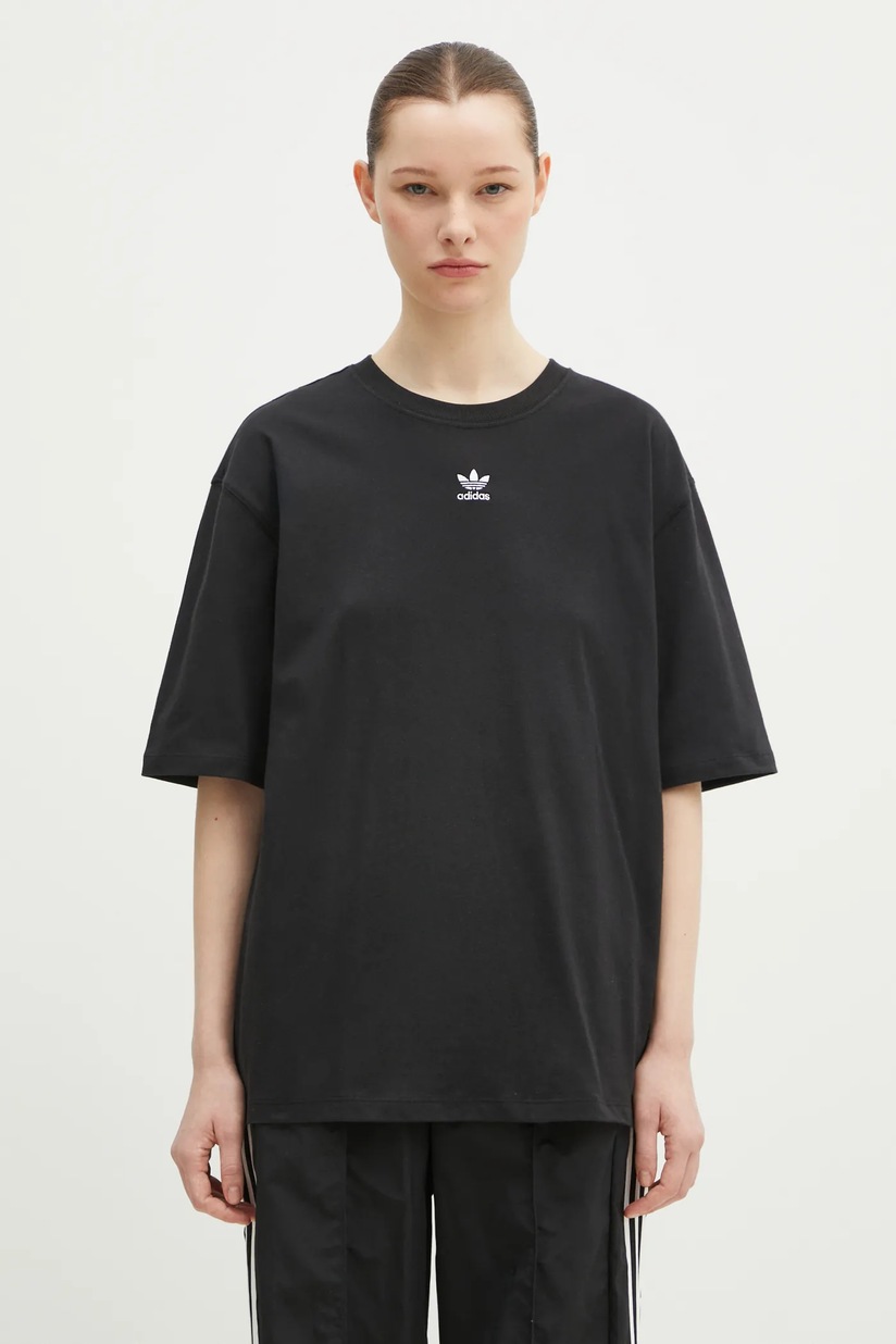 ◆adidas◆ 3S Baby Tee Black IU2532 adidas 3-Stripes Baby Tee - Black | Free Shipping with