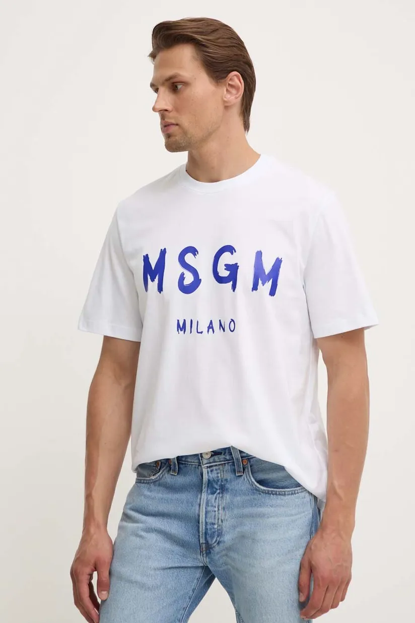MSGM t shirt in cotone acquista su Answear ANSWEAR