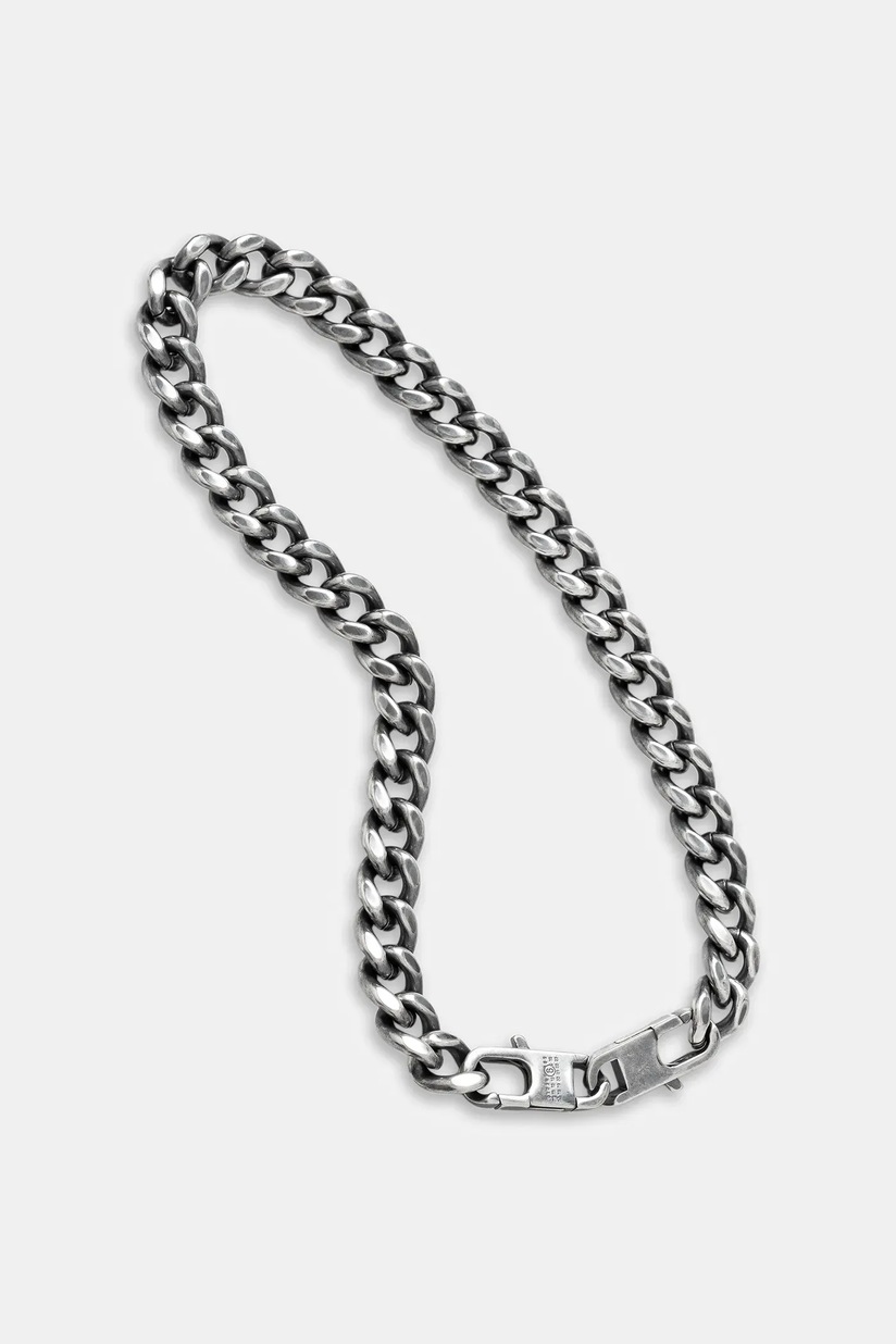 AMBUSH silver necklace Epoxy Amblem Charm PRM EU