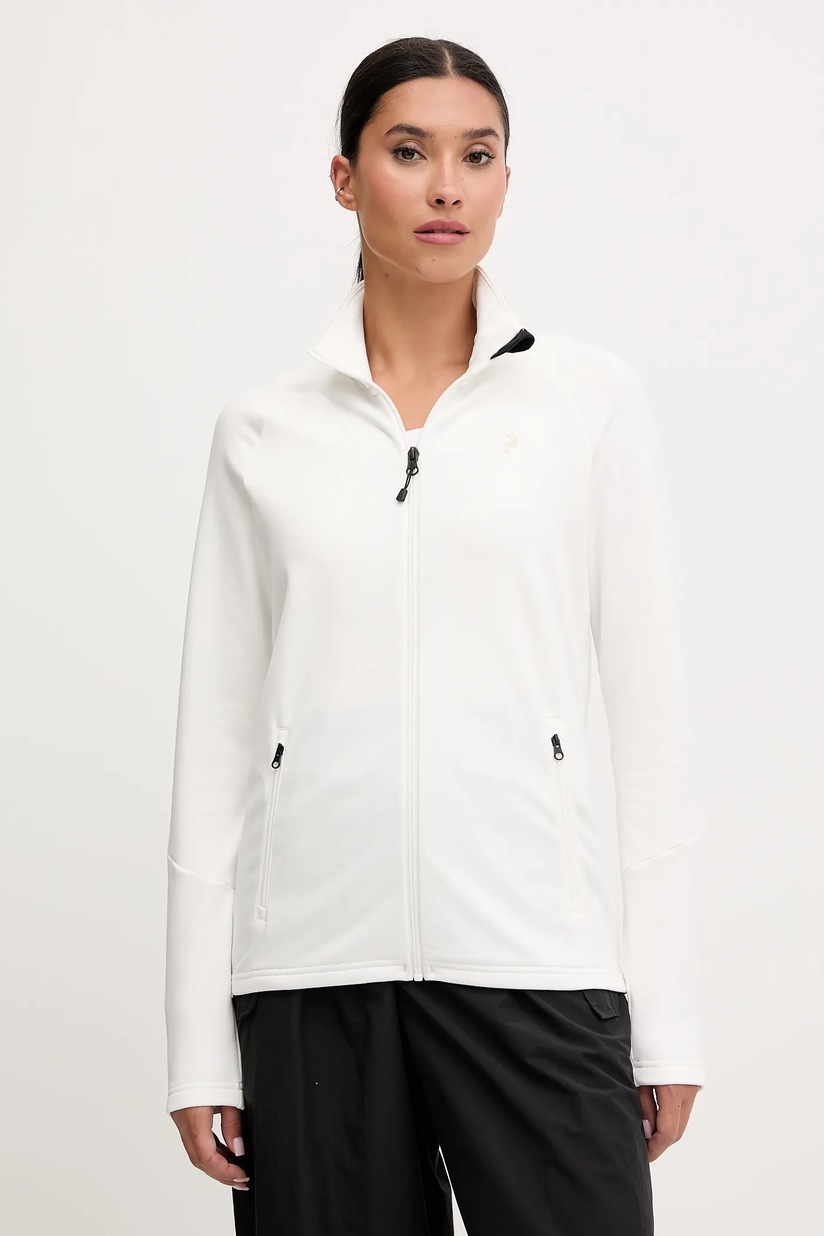 Кофта MM by Max Mara YALE цвет бежевый с капюшоном с аппликацией