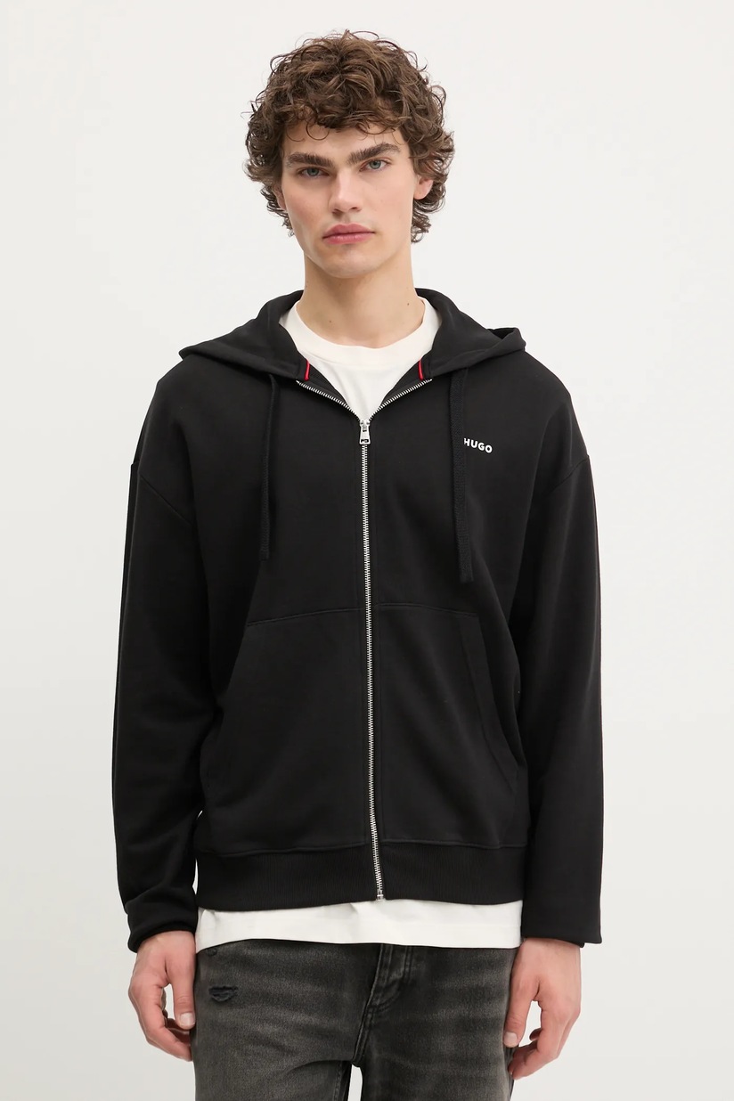 Кофта Dickies SUMMERDALE ZIP THROUGH мужская цвет чёрный с