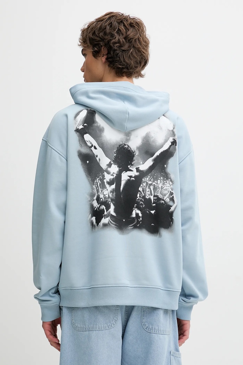 Кофта Diesel S-BOXT-HOOD-T5 с капюшоном с принтом A18728