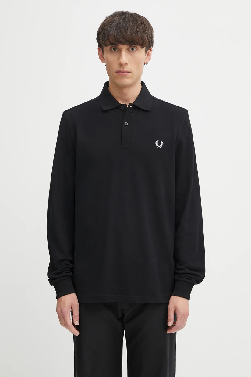 Fred Perry cotton longsleeve top PRM EU