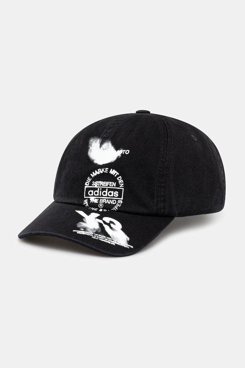 Y-3 baseball cap Stripes Double Brim Cap PRM EU