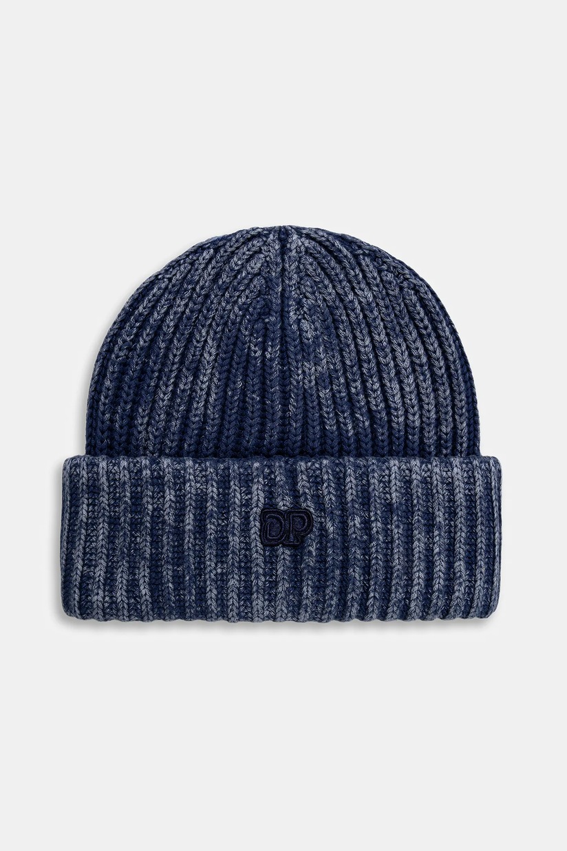 NEIGHBORHOOD beanie black color thick knit 242YGNH.HT02 at PRM US