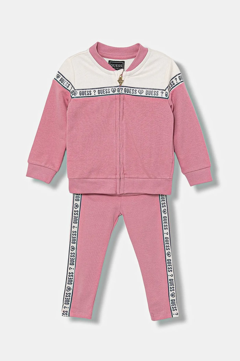 adidas Originals trening bebelusi SST TRACKSUIT culoarea roz