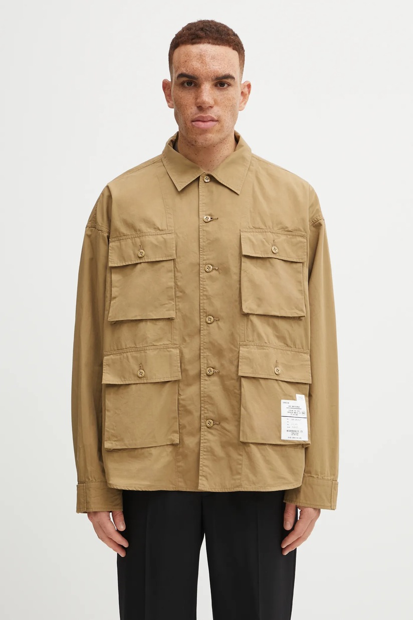 NEIGHBORHOOD cotton shirt Bdu Shirt Ls PRM EU