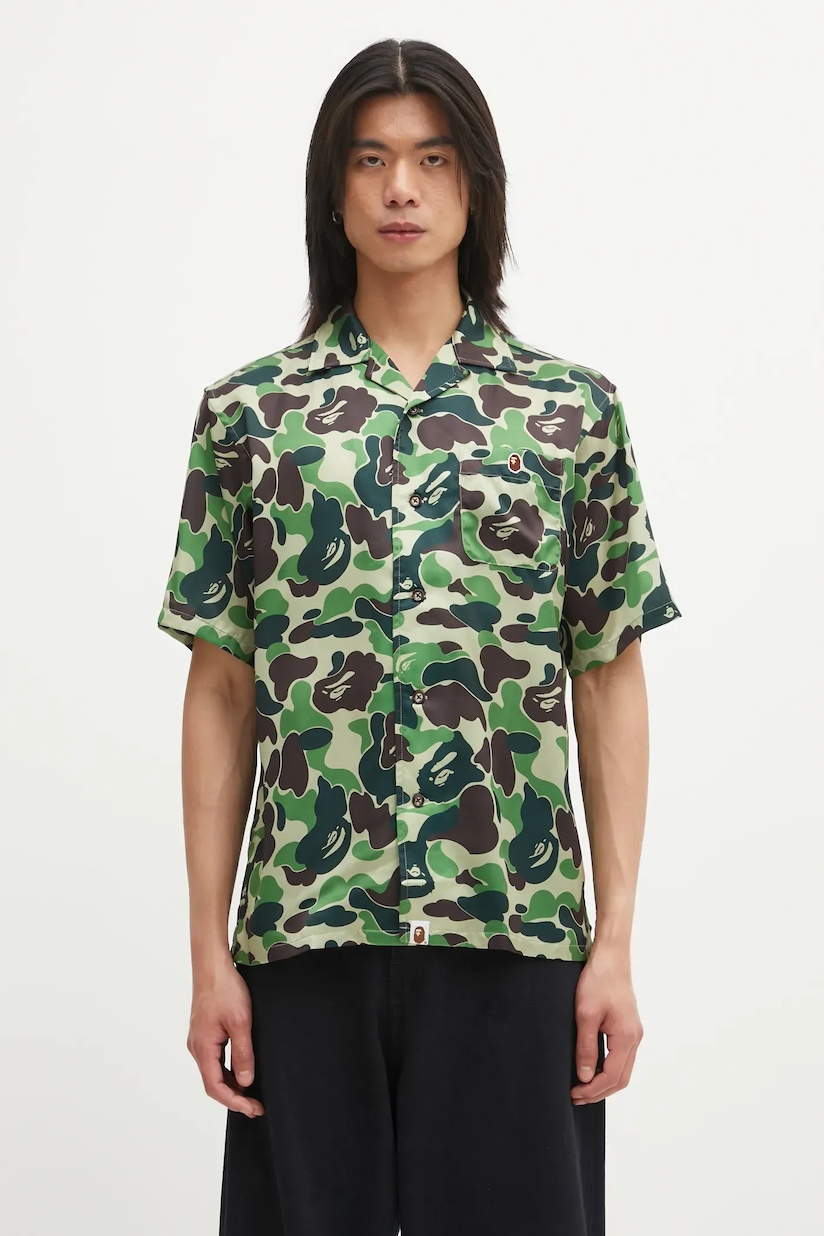 Carhartt WIP shirt S/S Evers Shirt men's green color I033022.1YFXX Carhartt WIP shirt S/S Evers Shirt men's green color I033022.1YFXX