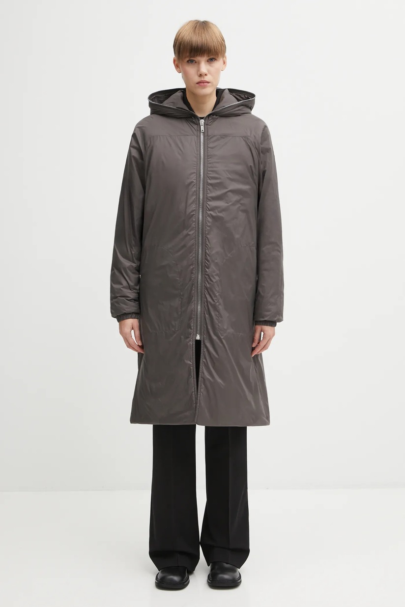 Nanushka wool coat DAMIRA green color NW24PFSG27462 at PRM US