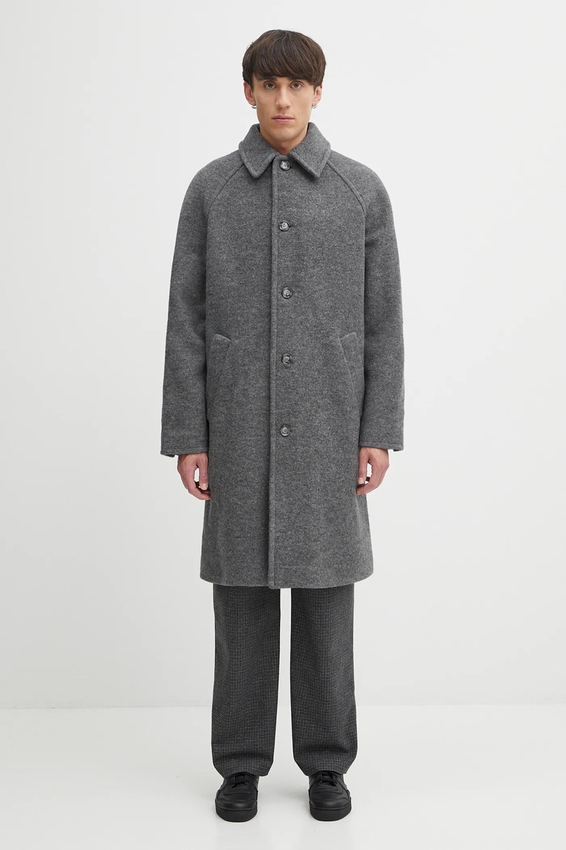 NEAU Light doeskin 2way jacket ブラック　最終価格 Nanushka coat DAVIAN men's gray color NM24PFJK01197 at PRM US