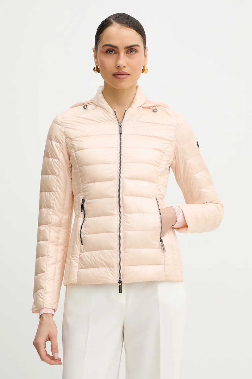 Куртка Columbia Puffect Colorblock женская цвет бежевый зимняя