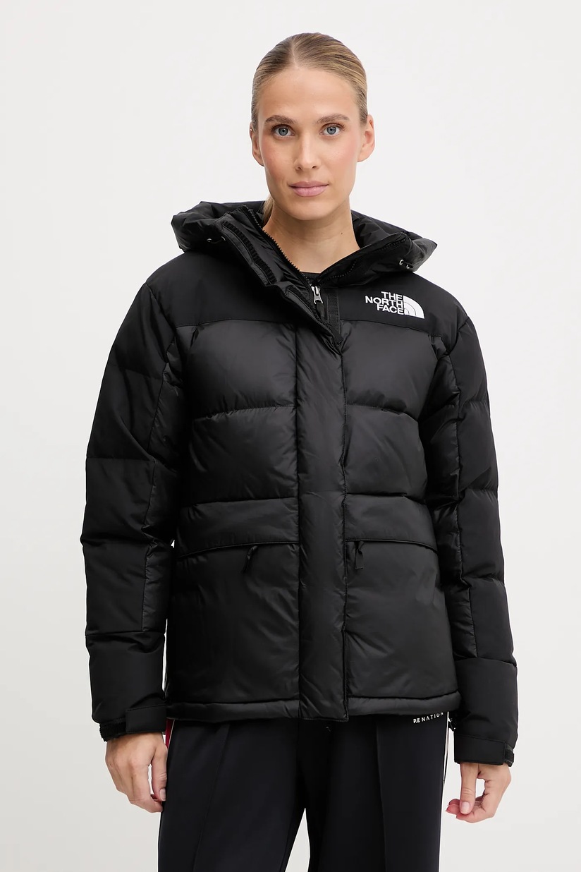 The North Face geaca de puf NUPTSE SHORT JACKET femei, culoarea
