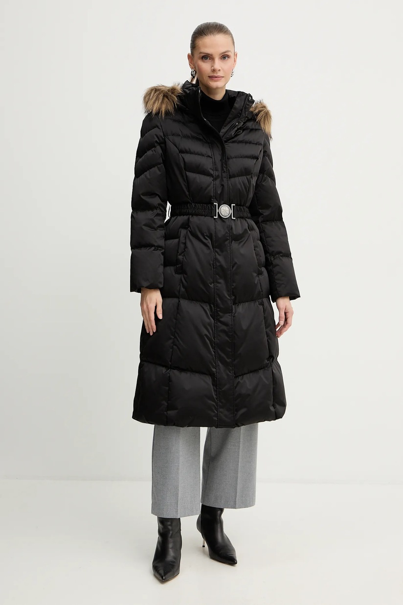 Y1142 gfc GHF-200 WH アウトレット Guess geaca SELINE femei, culoarea negru, de iarna, W4BL58 WGL72
