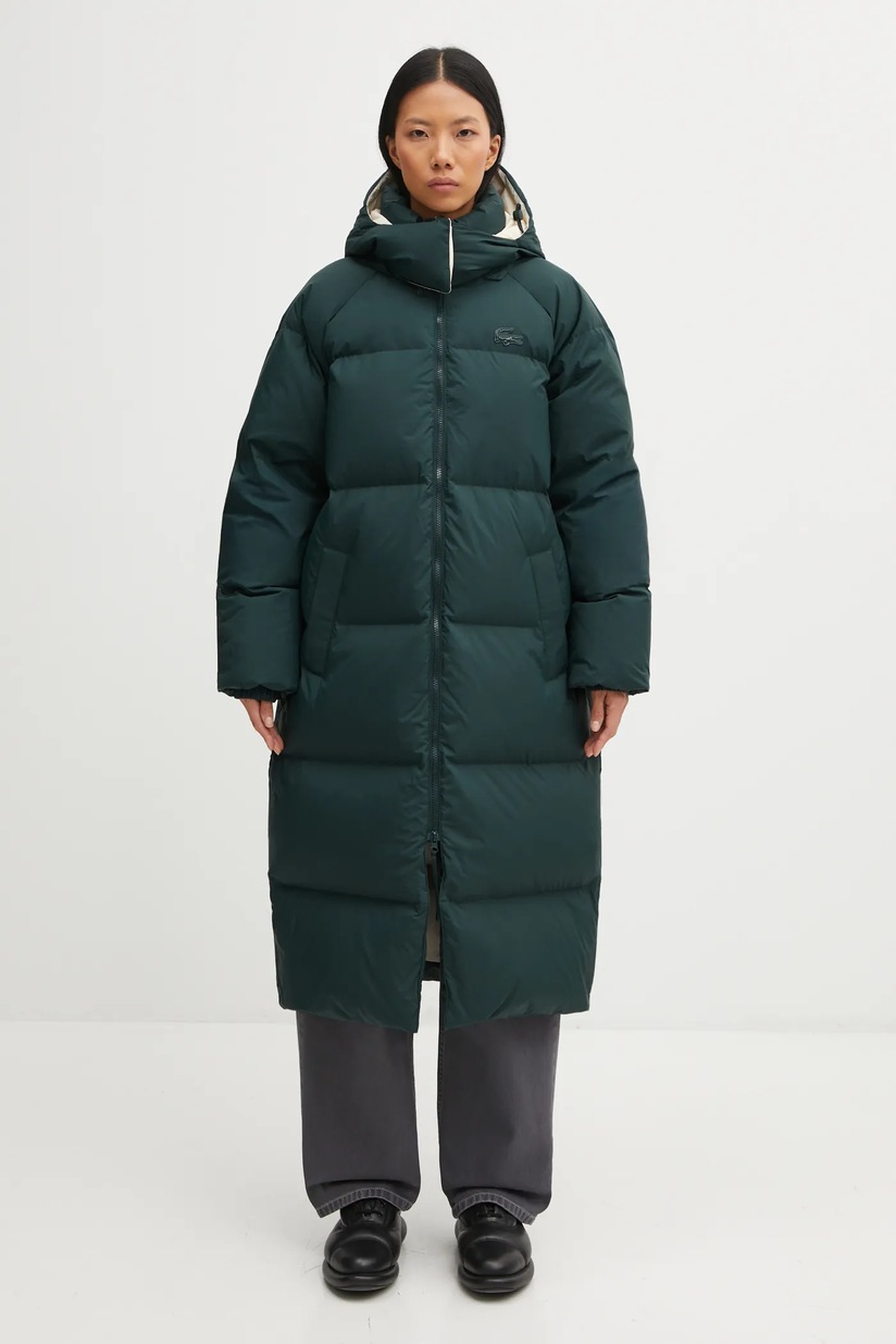 Nanushka wool coat DAMIRA green color NW24PFSG27462 at PRM US