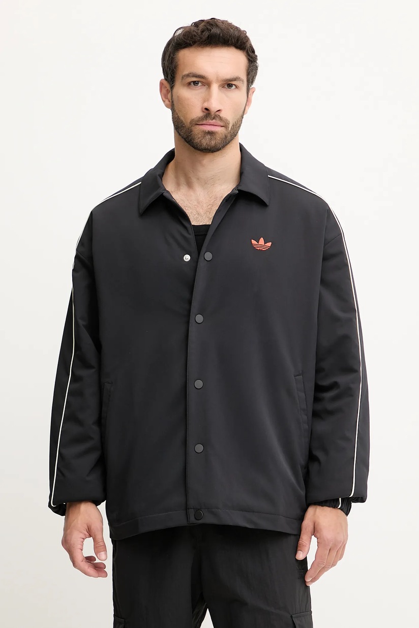 adidas Originals kurtka Coach Jacket kolor czarny przejściowa