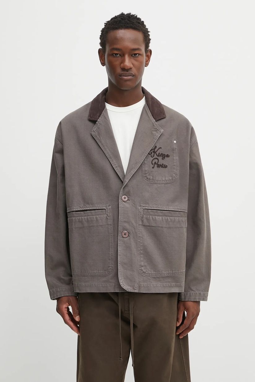 Kenzo cotton jacket Chainstitch Workwear PRM EU