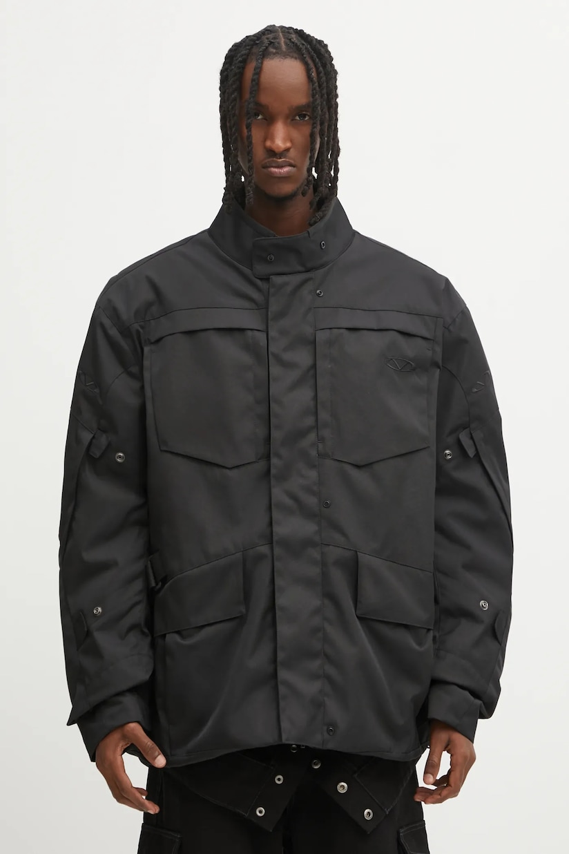 MM6 Maison Margiela rain jacket x Salomon men's black color MM6 Maison Margiela rain jacket x Salomon men's black color