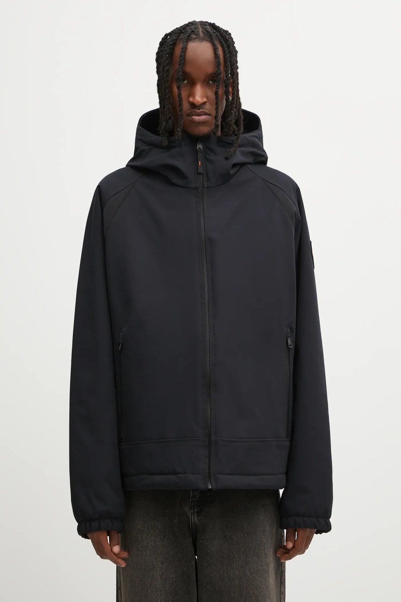 Napapijri jacket Skidoo 1990 men's navy blue color