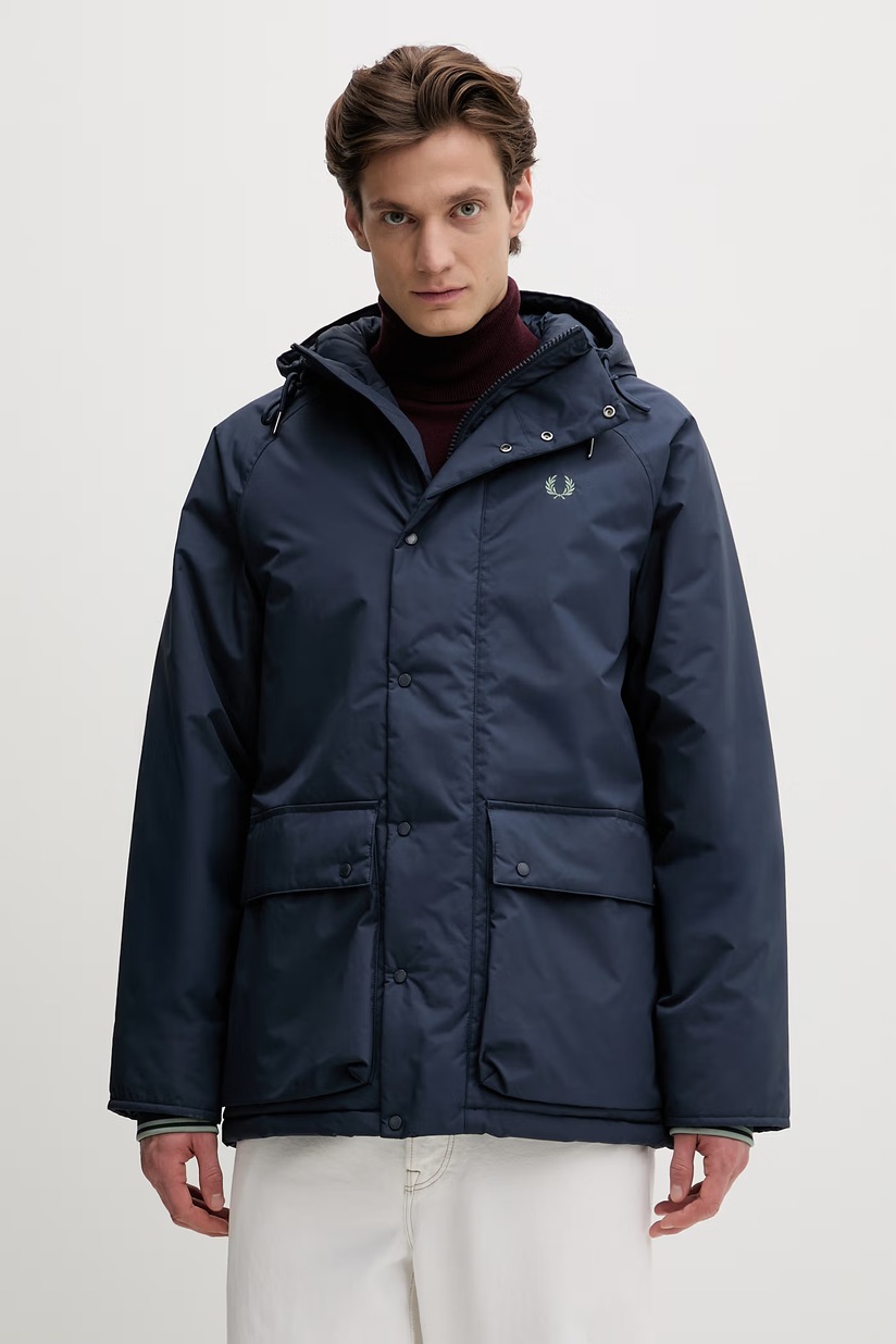 Пальто с примесью шерсти adidas Originals P Ess Overcoat цвет