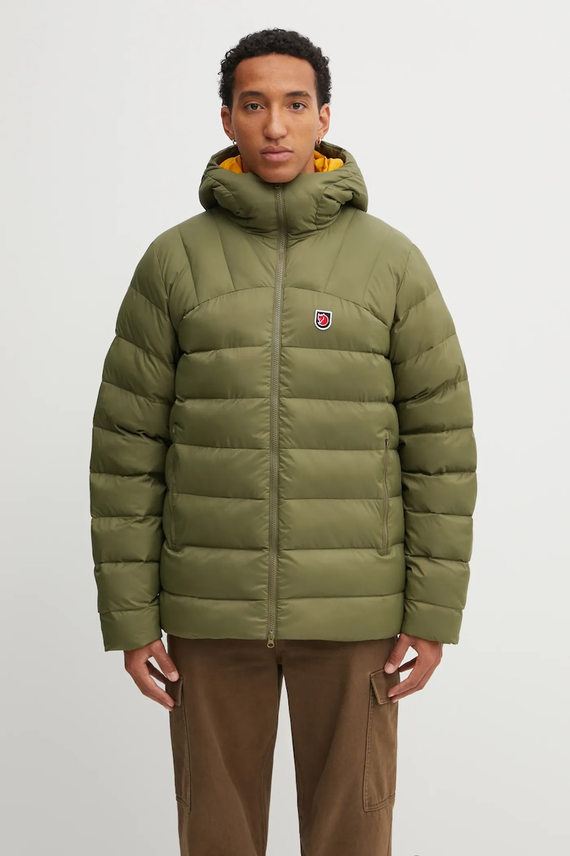Fjallraven jacket Expedition X-Latt Hoodie M men's green color Fjallraven jacket Expedition X-Latt Hoodie M men's green color