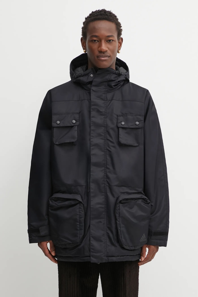adidas Originals jacket Parka CPH JKT black color JW5838 at PRM US