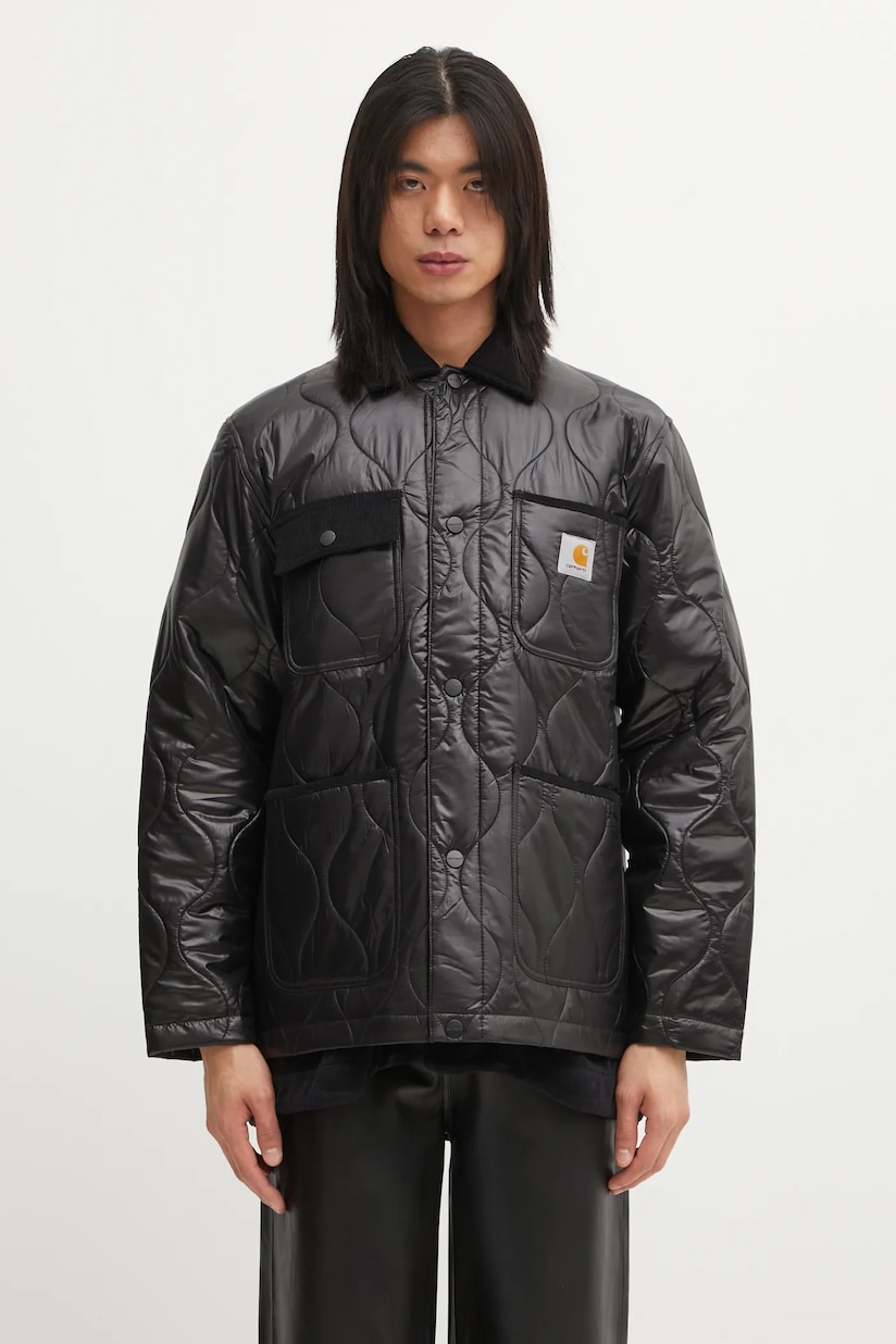 Carhartt WIP denim jacket OG Double Front Jacket black color Carhartt WIP denim jacket OG Double Front Jacket black color