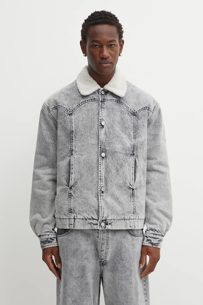 Куртка-бомбер Alpha Industries MA-1 Vintage мужская цвет серый