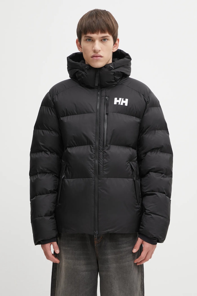 Helly Hansen jacket DUBLINER INSULATED JACKET men's black color