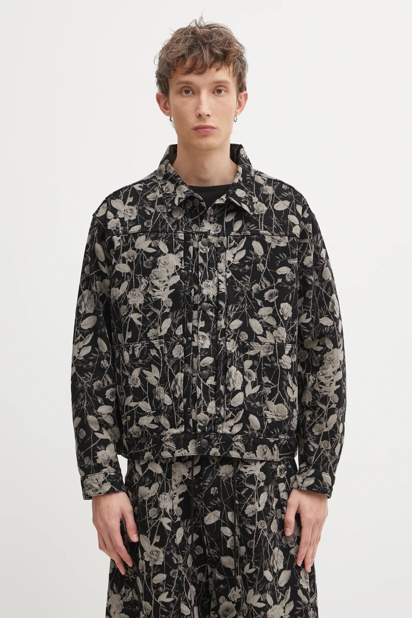 MM6 Maison Margiela rain jacket x Salomon men's black color
