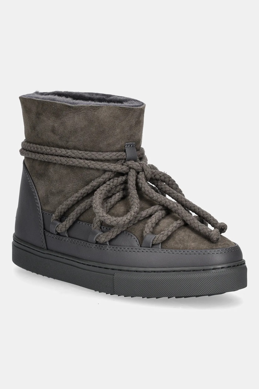 Inuikii suede snow boots Classic Low Platform brown color 1001.006