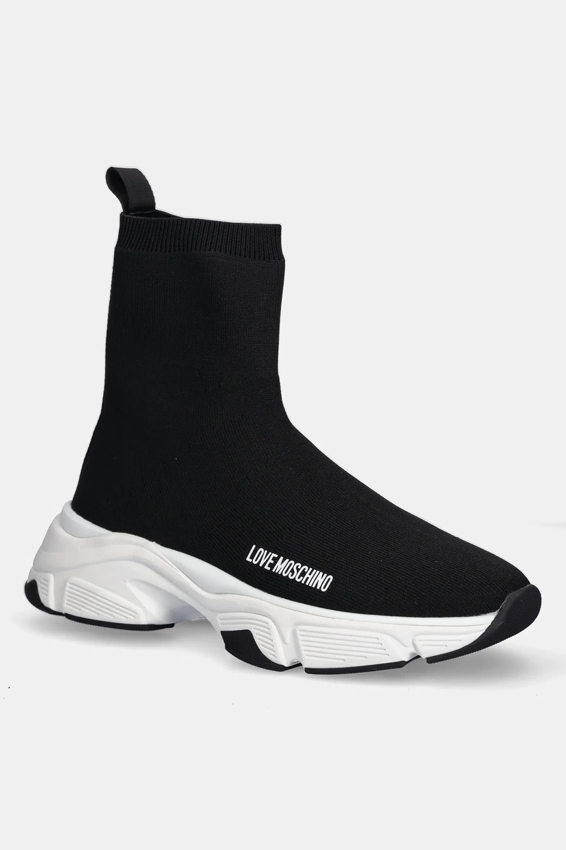 Love Moschino sneakers culoarea negru, JA15376G0NJT000A | ANSWEAR.ro