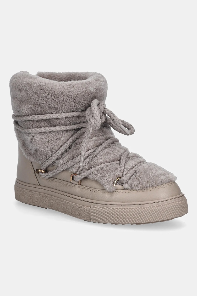 殘影Gili Зимние сапоги Inuikii Curly цвет серый 1001.003.0281.030 | ANSWEAR.ua