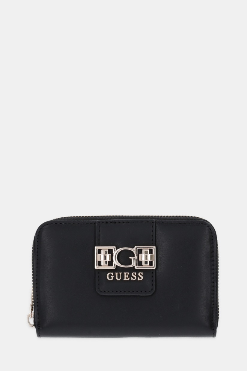 Guess portofel MALVA femei, culoarea negru, SWBB94 94140 | ANSWEAR.ro
