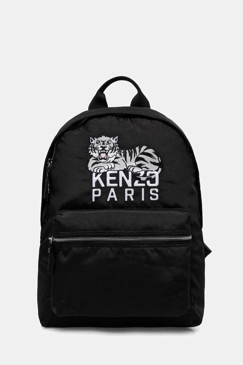 Рюкзак Kenzo цвет чёрный большой с аппликацией FF65SA613F29