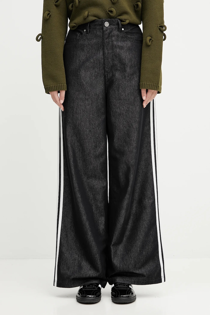 adidas Adilenium Zip Washed Denim Pants W adidas Adilenium Zip Washed Denim Pants W