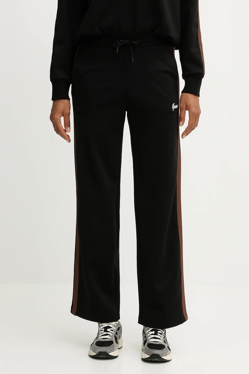 Спортивные штаны adidas Originals Woven Track Pant цвет чёрный с