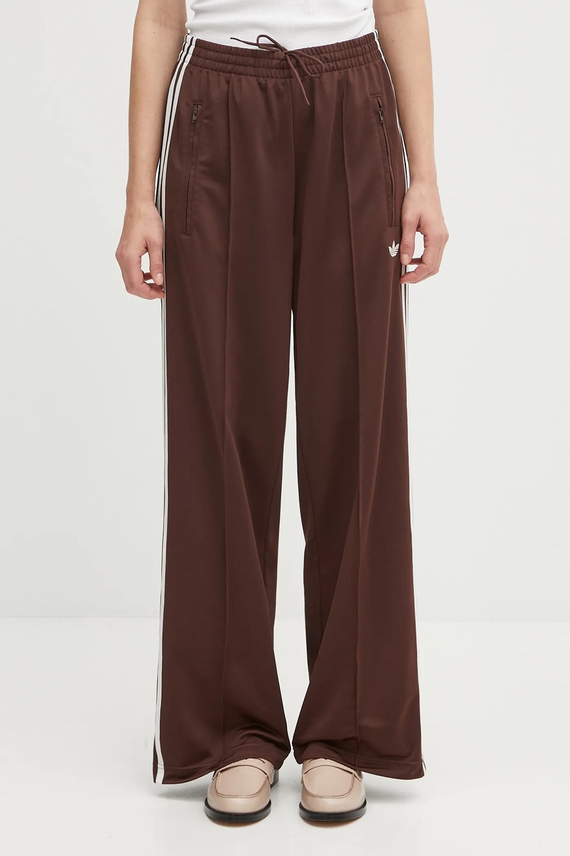 adidas Originals joggers Tailored Pants brown color patterned