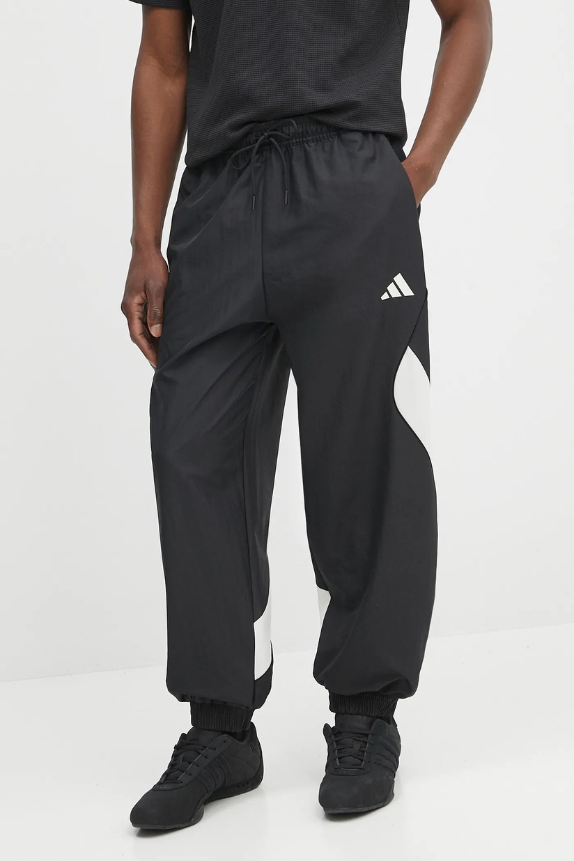 Спортивные штаны adidas Z.N.E. цвет чёрный с принтом JC5478