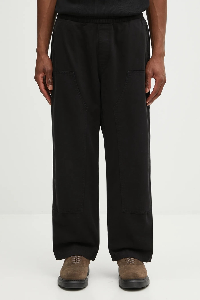 Carhartt WIP cotton trousers Tracker Pant black color I033835.89XX