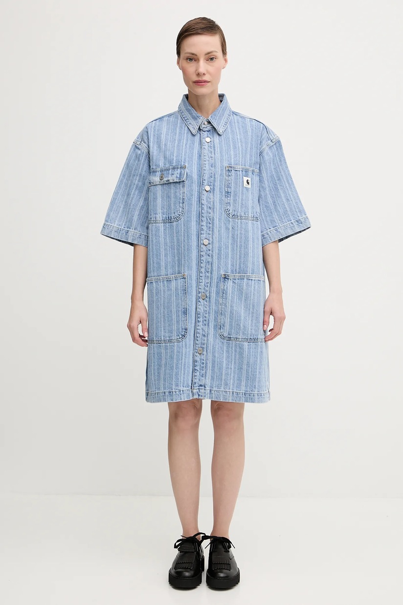 white christmas dresses The Folsom Denim Dress – Punchy Vaquera
