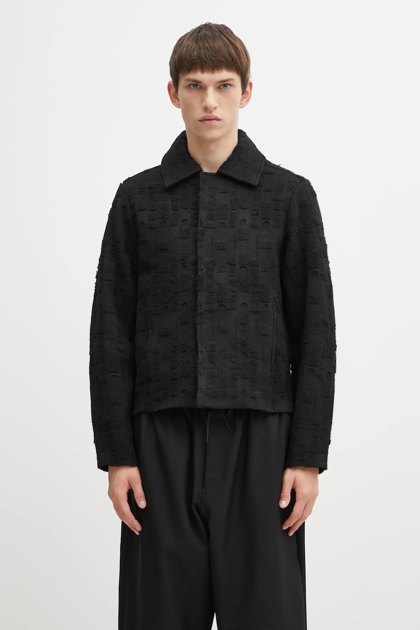 Daily Paper cardigan Kirabo Monogram Knit Cardigan men's black color 2421031 at PRM US Daily Paper cardigan Kirabo Monogram Knit Cardigan men's black color 2421031 at PRM US