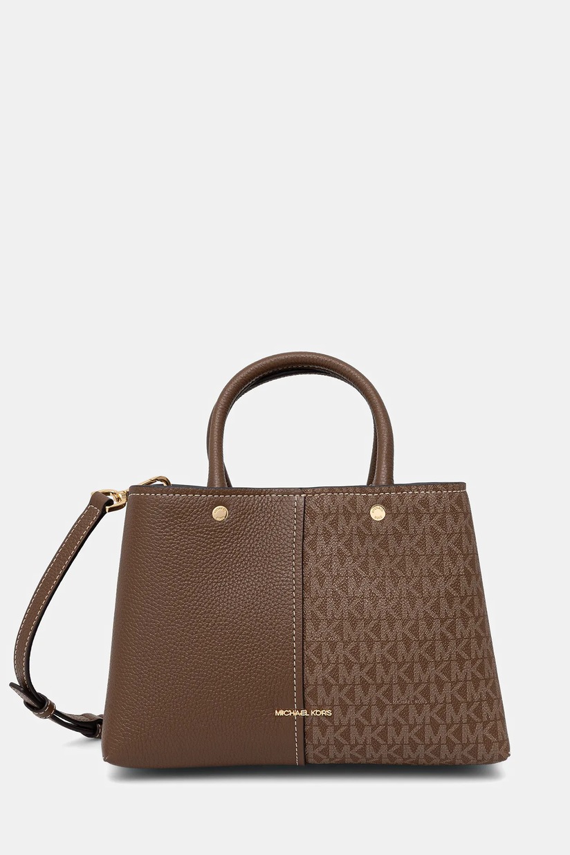 MICHAEL Michael Kors torebka skórzana kolor brązowy 30F5GQ8S6L