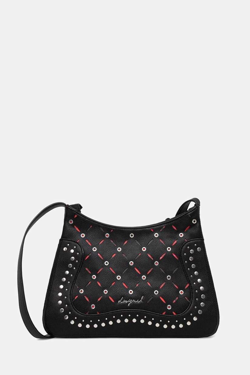 Desigual poseta HALF VENECIA 3.0 BLAC culoarea negru, 25SAXPBK