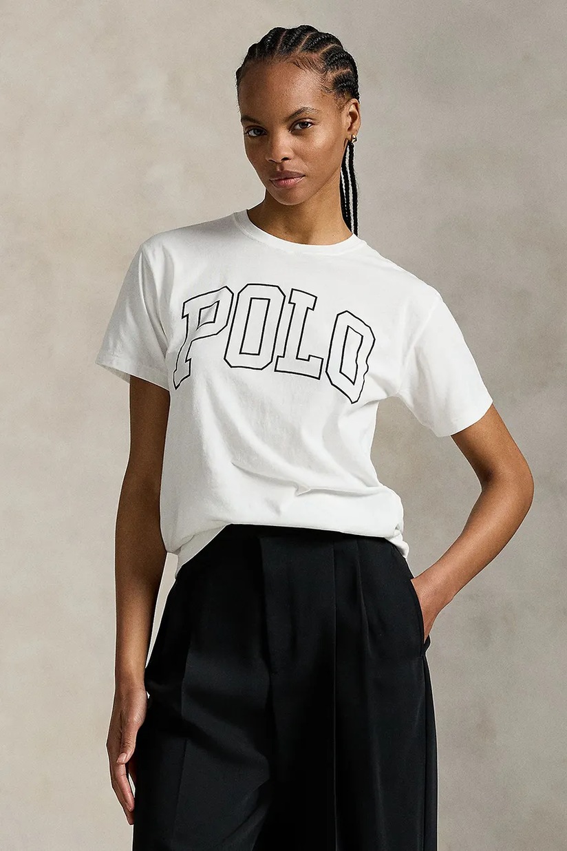 Polo Ralph Lauren polo shirt women's black color at PRM US