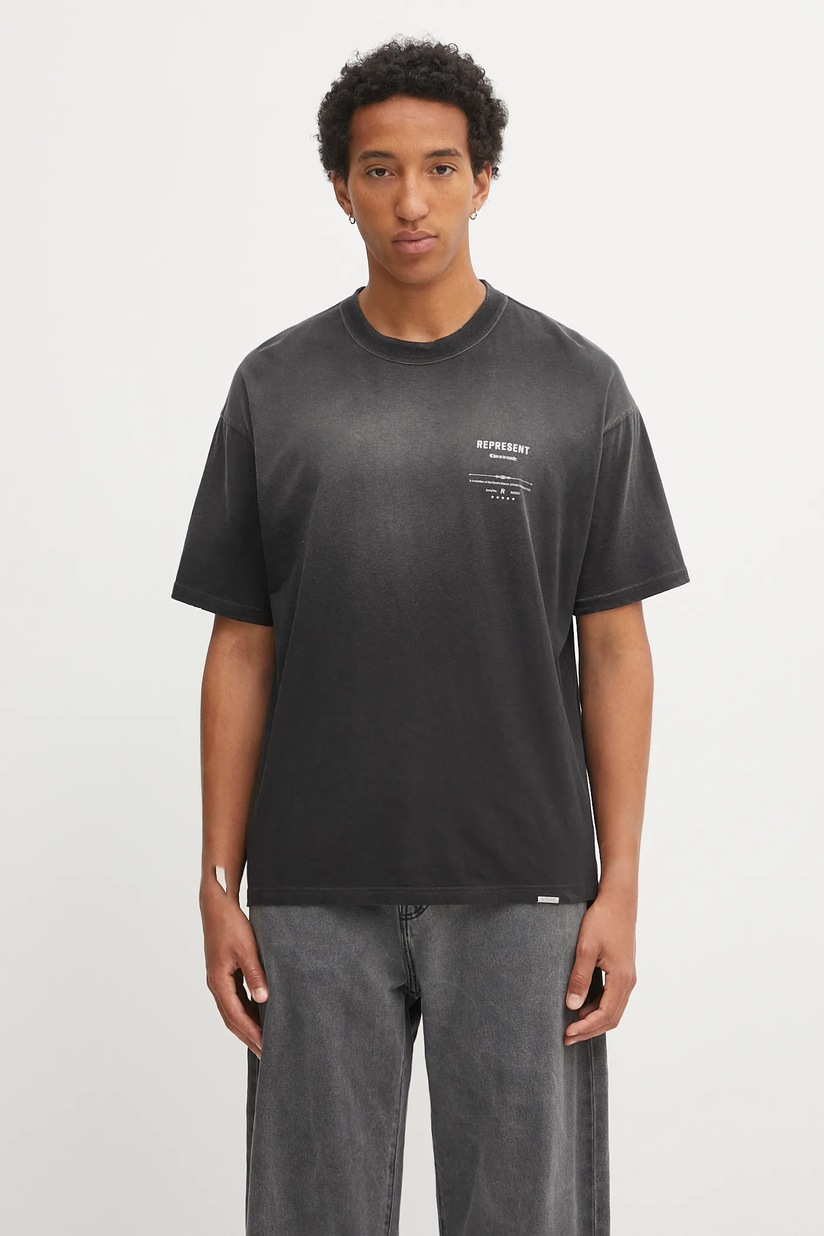REPRESENT｜ (OCM41114 158) Represent Outlet: T-shirt men - Black | Represent t-shirt