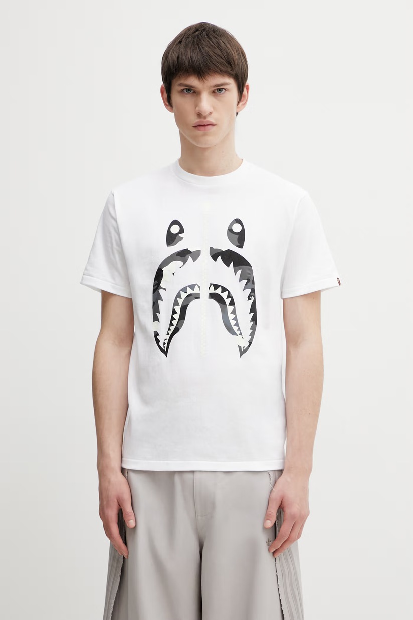 A Bathing Ape cotton t-shirt BIG APE HEAD TEE PRM EU
