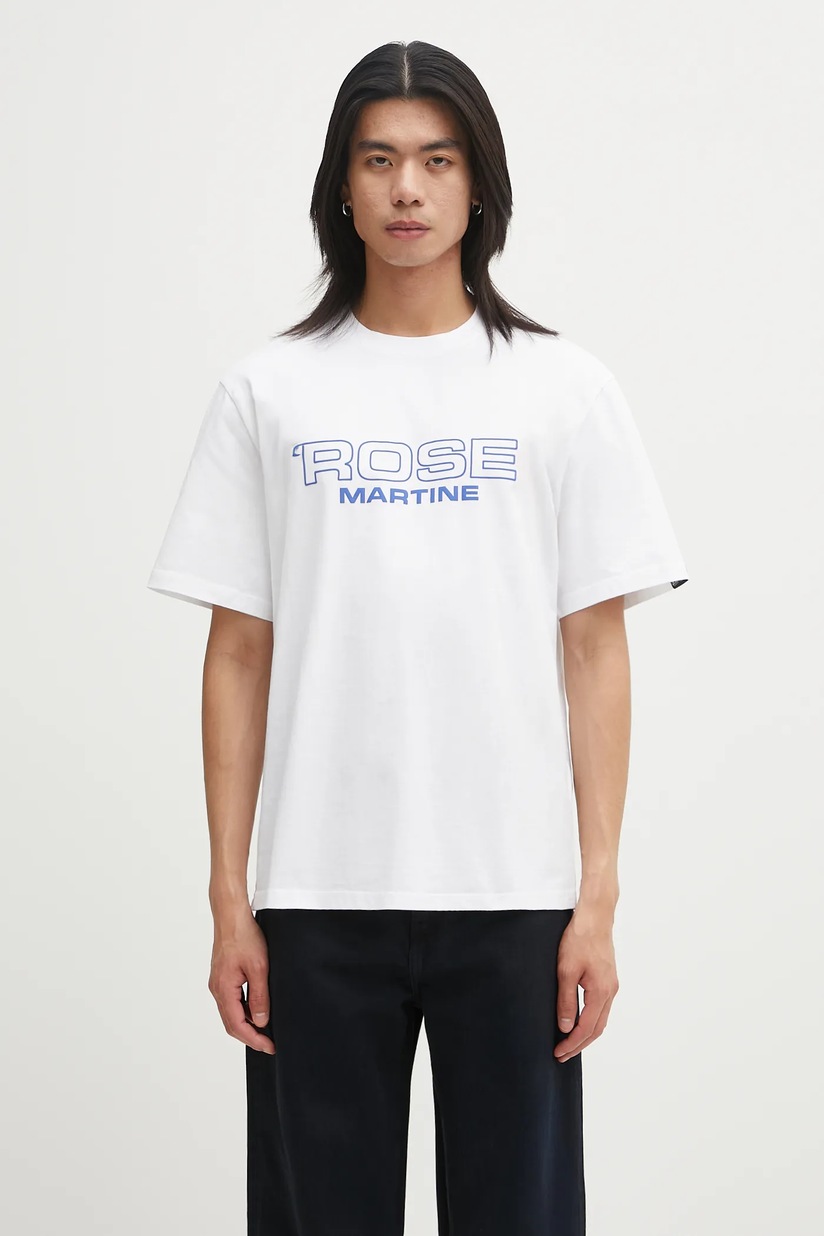 Martine Rose cotton t-shirt Oversized S/S white color patterned