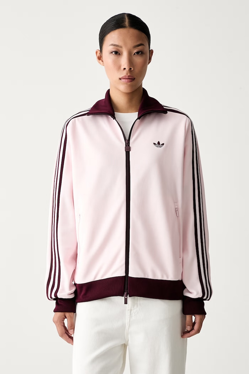 adidas Originals кофта на застёжке для женщин с хлопком adidas Originals кофта на застёжке для женщин с хлопком