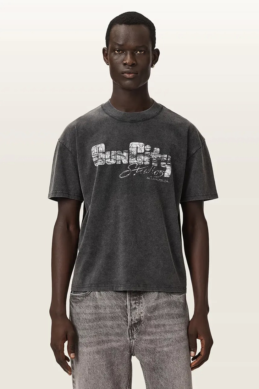 Хлопковая футболка Alpha Industries Hawaii Aloha T BP цвет чёрный