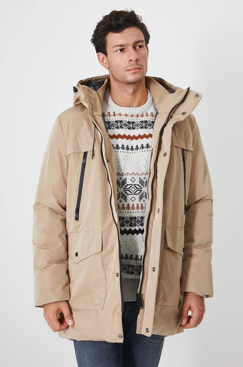 Giubbotto parka uomo benetton discount